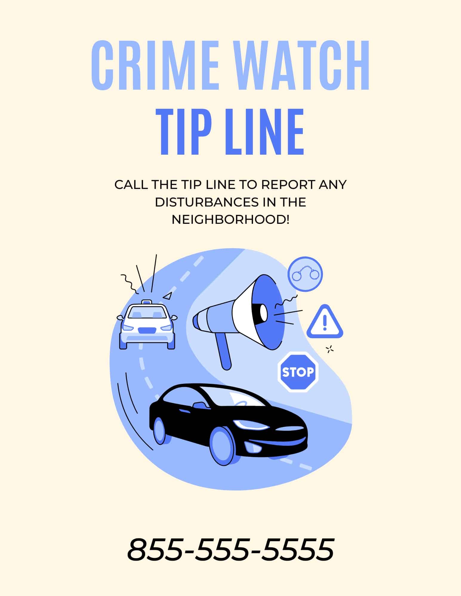 Crime Watch Tip Line