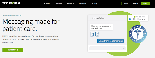 Text Request - Best HIPAA-Compliant Mass Texting Service