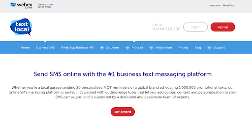 TextLocal - SMS Gateway API